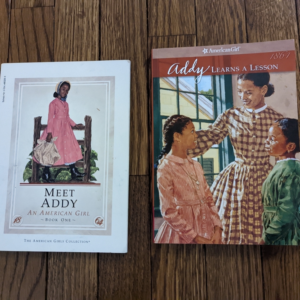 EUC set of 2 Addy (1864) American Girl books